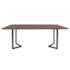 Mesa Madri - Tampo Retangular 180x90cm - Madeira Escurecida