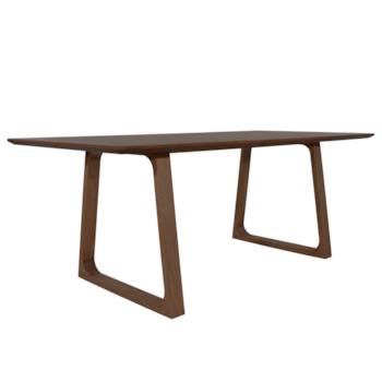 Mesa Milão - Madeira Escurecida