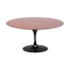 Mesa Saarinen Tulipa Preta - Tampo Oval 244x137cm - Madeira Pau Ferro