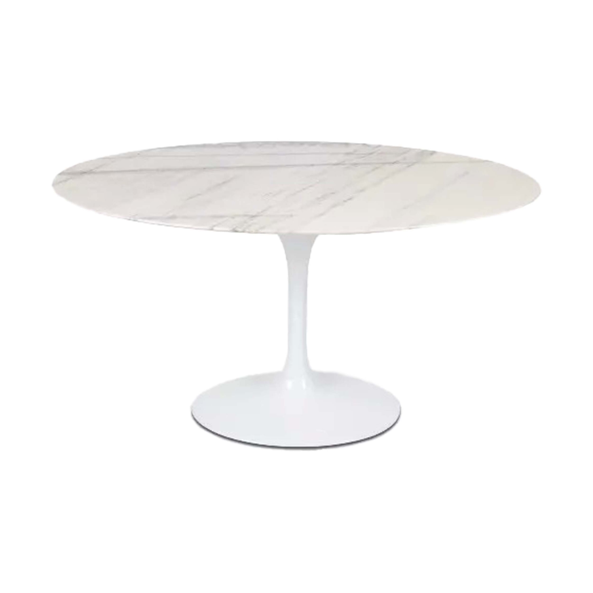 Mesa Saarinen Tulipa Oval - Mármore Espírito Santo