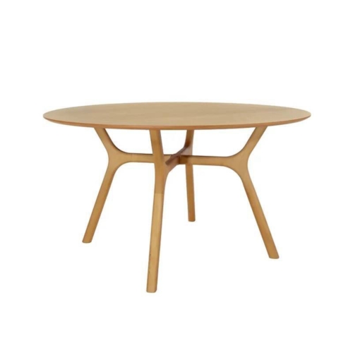 Mesa Serafina Oval - Madeira Natural