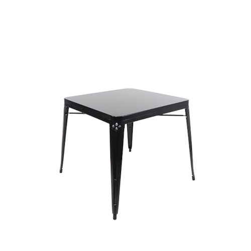 Mesa Tolix - 80cm - Cor Preta