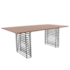 Mesa Wired - Tampo Retangular 200x100cm - Madeira Natural