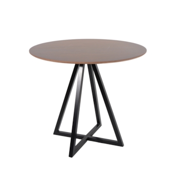 Mesa Zig - Madeira Escurecida