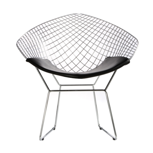 Poltrona Bertoia Diamante - Cromada